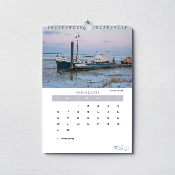 wad-aan-de-wand-ameland-wandkalender-februari